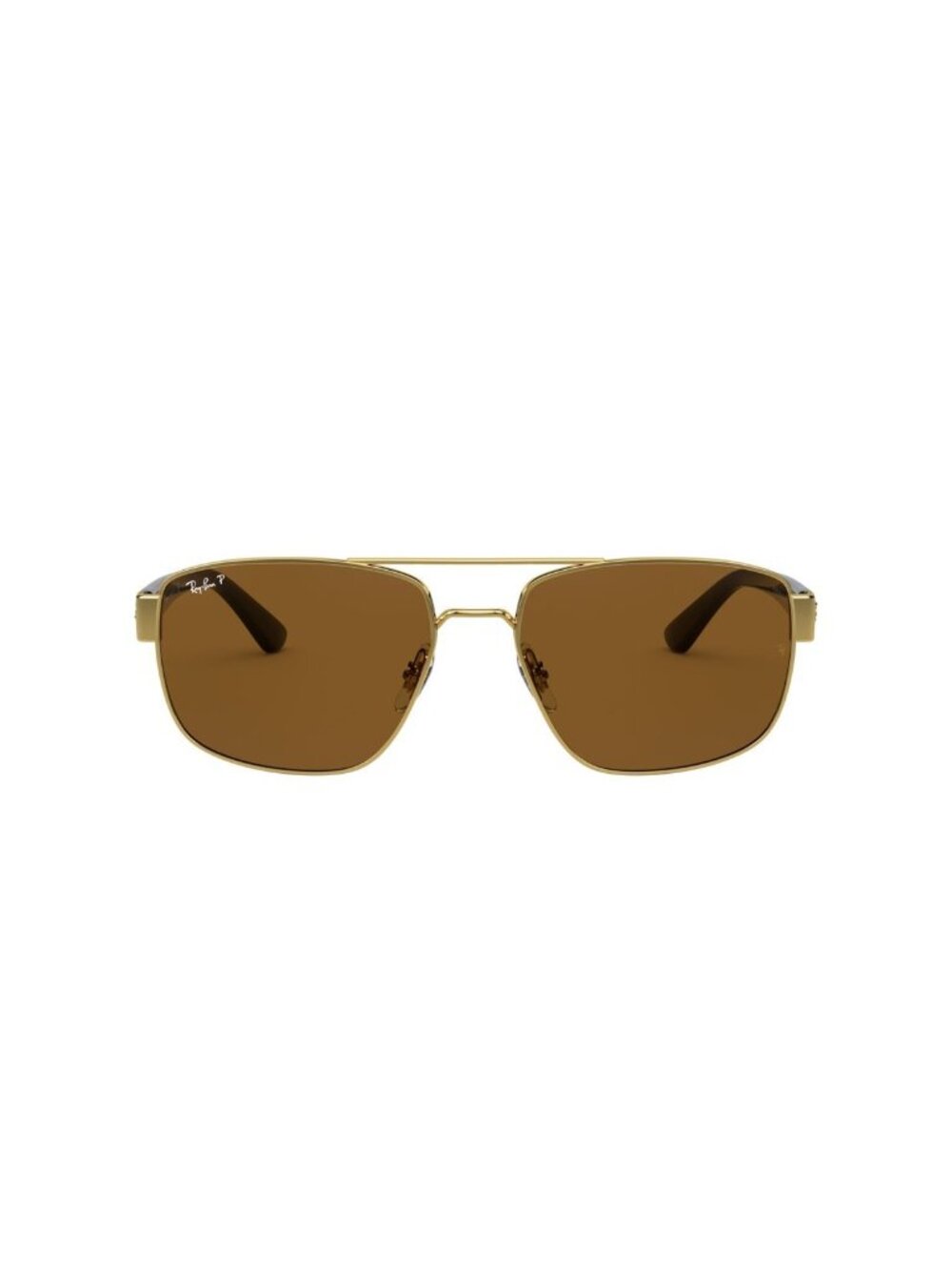 New Ray-Ban Men's Sunglasses Gold Aviator Brown Lens Metal Frame Ray Ban RB3663
